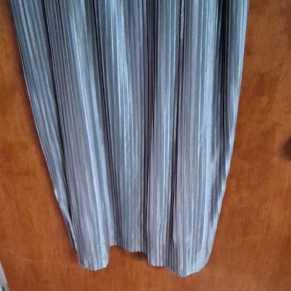 Banana Republic Metallic Silver Dress - Picture 3 of 8